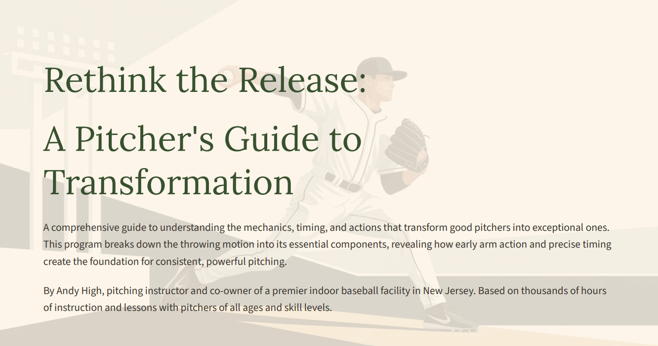 Rethink the Release: A Pitcher's Guide to Transformation